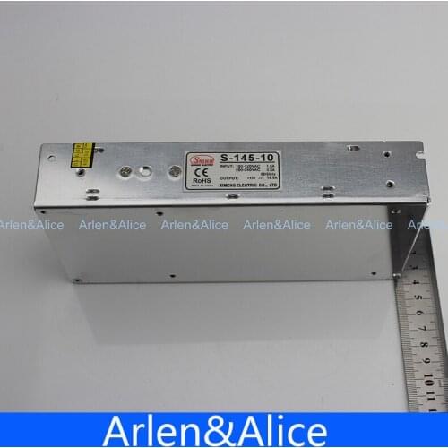 145W 10V 14.5A Single Output Switching power supply for LED Strip light AC to DC