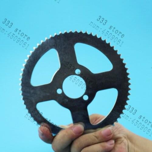 25h chain 68 Tooth 29mm Rear Chain Sprocket For 47cc 49cc 2 Stroke ATV Quad Go Kart motorcycle part