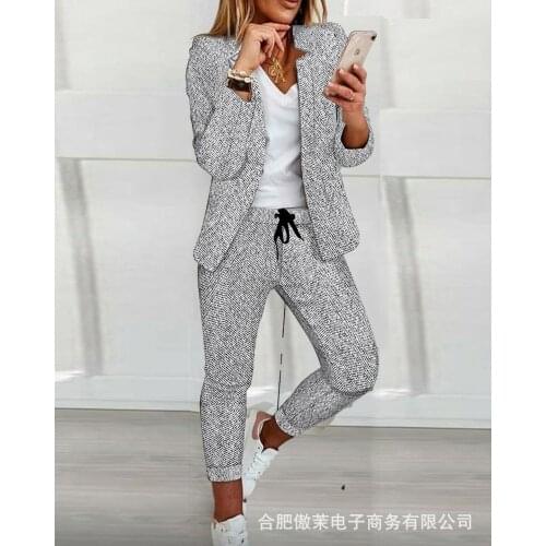 Женские элегантные брючные костюмы ANGLIU China At AliExpress