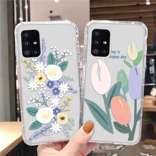 Galaxy A52 A72 A30 A42 Case For Samsung A21S A51 A50 A71 A70 A41 A40 A22 A21 A12 A20S A20E A10E M31 A11 A10 A10S A02 M02 Cover