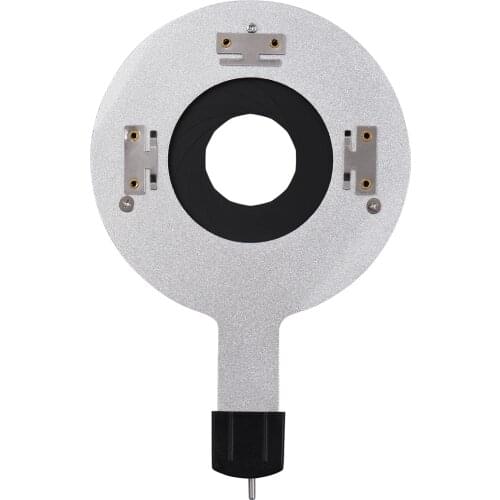 Metal Iris Diaphragm Gobo Holder Adjustable Aperture for Studio Strobe Optical Snoot Conical Focalize Condenser Photography