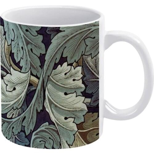 Art Nouveau No.17 Design White Mug To Friends and Family Creative Gift 11 Oz Mug Coffee Ceramic Mug Art Nouveau Art Nouveau Art