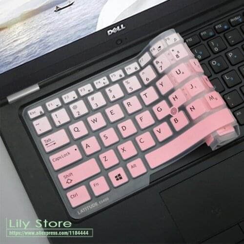 For Dell Latitude E7450 E7470 E5470 E7480 5480 5490 7480 7490 14 inch Laptop Notgebook Keyboard Cover Protector Skin