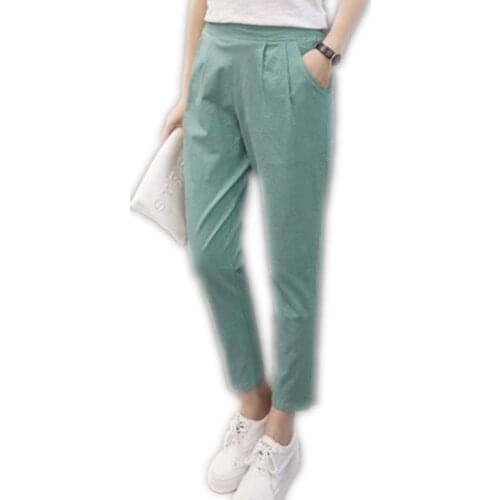 Женские льняные брюки Jsfly China At AliExpress