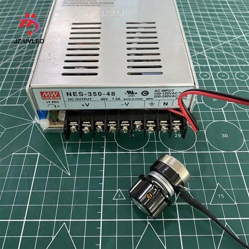 7.3A DIM 350W MEAN WELL NES-350-48 for UV LED module Dimming power drive gel curing lamp AC 110V-240V OUTPUT DC48V 7300mA