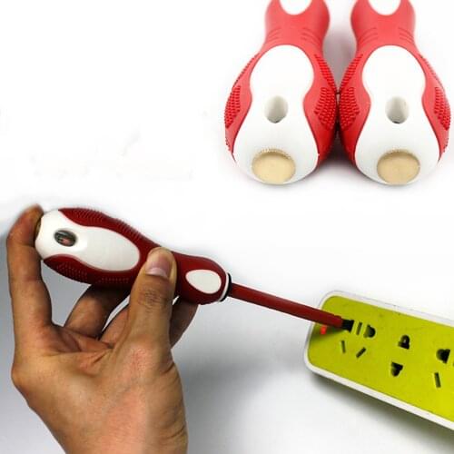 Multi-function Electricity Tester Pencil Practical Portable Diagnostic Pencil Slotted Screwdriver 100-500V