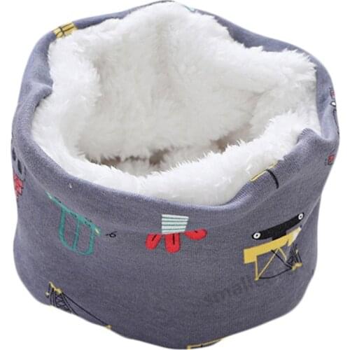New Winter Autumn Baby Scarf Boys Girls Neck Collar Childrens Cotton Plush Scarf Baby Clothing Accessories Kids Thick Scarves