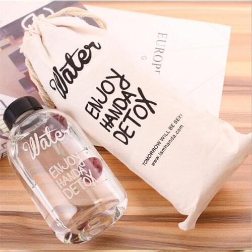 Plastic water bottle fruit flower tea fruit daily necessities water bottle custom
