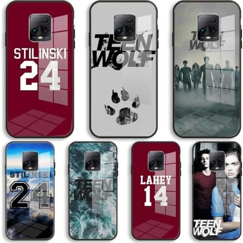 Teen Wolf Stilinski 24 Lahey Silicone Glass Phone Case For Xiaomi Redmi 9A 8A 7A Note 9 8 7 Pro Y3 9S 8T Balck Cover