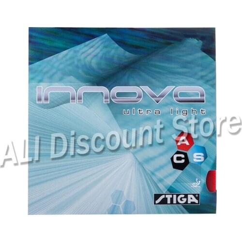 Super Light Stiga Innova Ultra Light Table Tennis Rubber Pingpong With High Elastic Sponge Pimples In(only 45g)