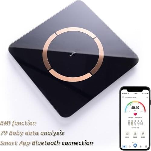 Bathroom Scales Smart Wireless Digital Weight Scale Body Fat Water Balance BIM Composition Analyzer Connect Bluetooth Smartphone