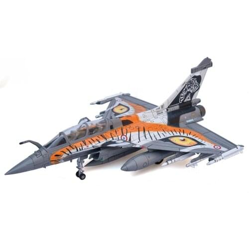 1/72 French Rafale B Fighter Jet 2013 NATO Tiger Club Die-casting Finished Aircraft Model Military Scene Collection Display Toys