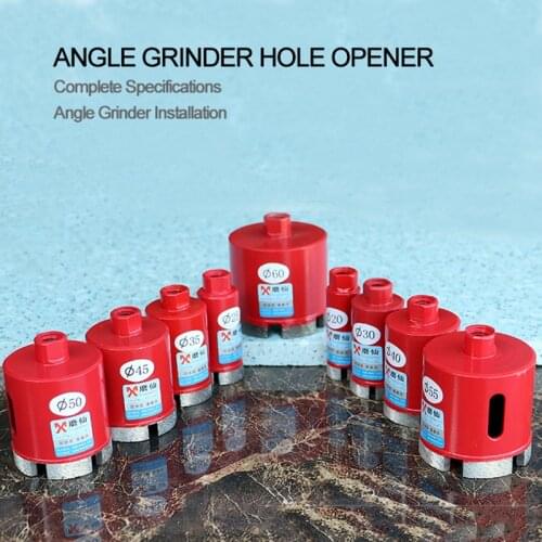 MX Diamond Core Drill Bits Marble Hole Opener For Granite Cobblestone Hole Reaming Diamond Angle Grinder Special Hole Drill Bits
