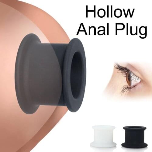 Anal dilator plugs and tunnels hollow butt plug anal gay sex toys for men prostate massager buttplug speculum vagina plug adult