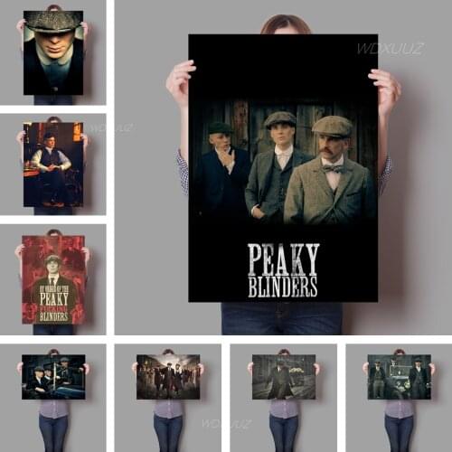 British Criminal Gangster Movie Home Decor Canvas Painting Nordic Poster Print Wall Art Anime Room Decor Picrures Peaky Blinders