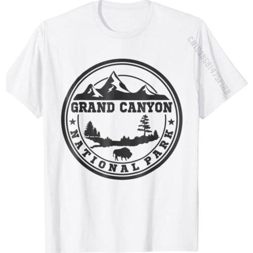 Grand Canyon National Park Tshirt Hiking Wanderlust Tee Normal Mens Top T-Shirts Discount Cotton Tops & Tees Cosie