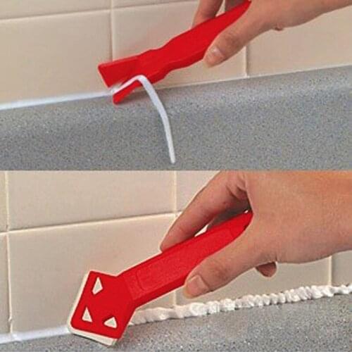 Hot Sale 2 Pieces / set Mini Handmade Tools Scraper Utility Practical Floor Cleaner Tile Cleaner Surface Glue Residual Shovel