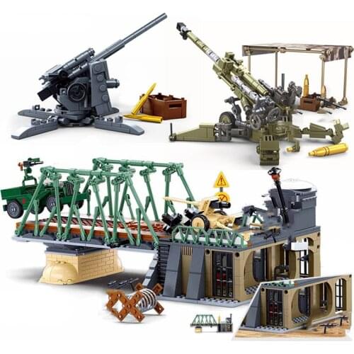 Sluban Normandy Landings ww2 military vehicle model building blocks bricks Germany UK US world war I ii army tank plane boat set