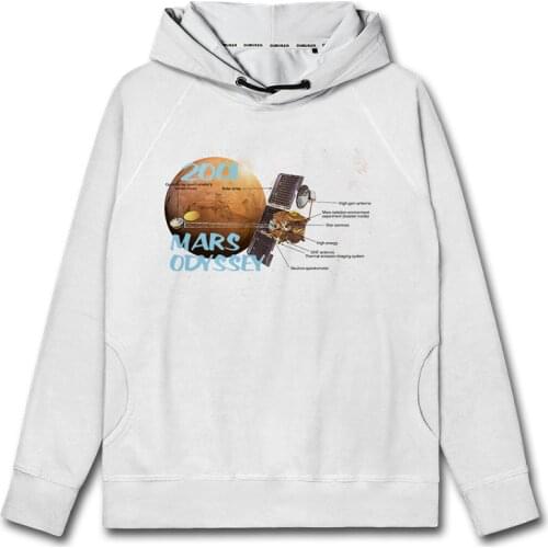 Space satellite 2001 Mars Odyssey probe mens hoodies clothing Sportswear top casual winter sweatshirt men autumn clothes