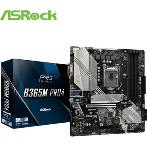 FULL NEW ASRock B360 Pro4 computer motherboard 8 generation 9 generation CPU i7/I5/i3 B365M ITX MINI small board