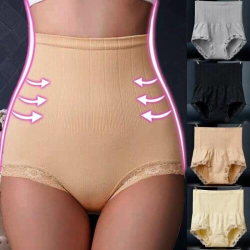 Faaodoen Shapers Women High Waist Body Shaper Slimming Butt Lifter Shapewear Slimming Underwear Tummy Control Panties