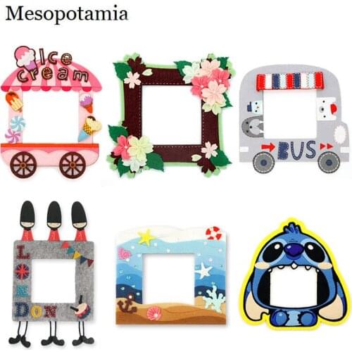 DIY Non-Woven Fabric Switch Stickers Protective Cover Cherry Sticker Cloth Material Package Home Decoration Crafts Pendant