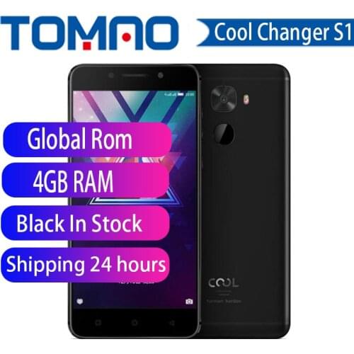 Black / Golden Color Original Coolpad /LeEco Cool Changer S1 6G 64G Mobile Phone 4G LTE Snapdragon 821 Quad Core 5.5" 1920x1080P