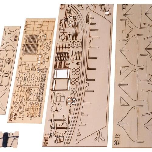 Harvey 1847 Wooden Model Kit 15" Sailboat For Home House Office Decoration