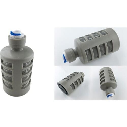 Interceptor Filter with Fast Joint Water Purifier Intake Filter Suction Head of Self Suction Pump Filter Head