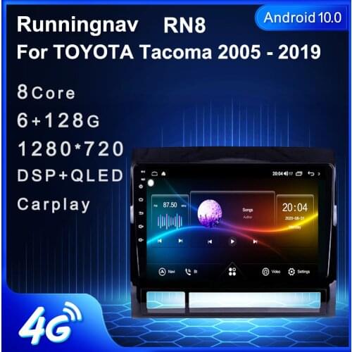 Runningnav For TOYOTA Tacoma 2005 2006 2007 2008 2009 Car Radio 2 Din Android Car Radio Multimedia Video Player Navigation GPS