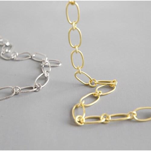 S925 Sterling Silver Tattoo Choker Stretch Necklace Women Retro Vintage Chain Chocker Necklaces Girls Lady Jewelry Gift