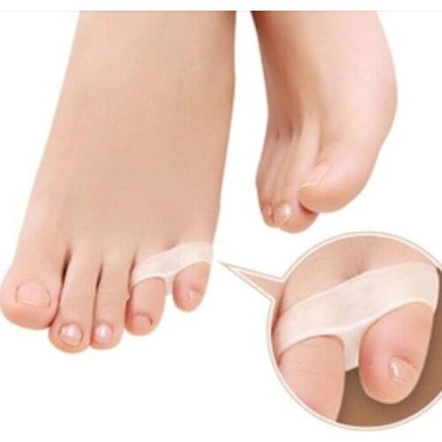 1Pair LittleToe Pinkie Thumb For Daily Use Hallux Valgus Silicone Gel Toe Bunion Guard Foot Care Little Toe Toe Separator