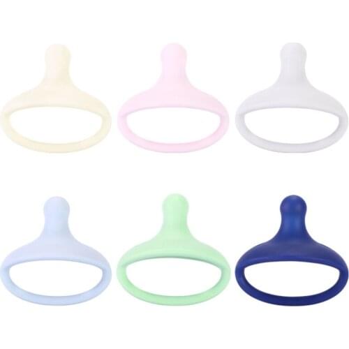 Silicone Newborn Kid Baby Orthodontic Dummy Pacifier Teat Nipple Soother Baby Pacifier Clip Holder Drop-resistant Belt