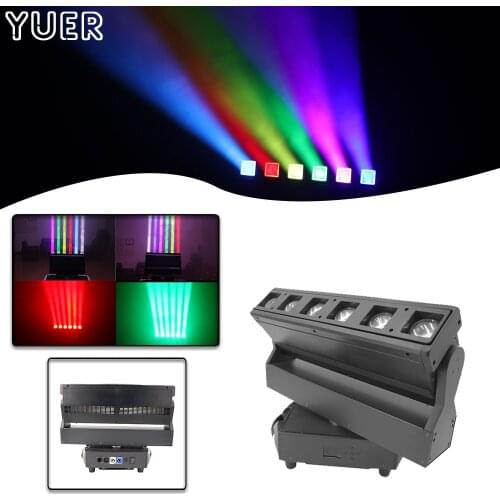 6X40W 0sram RGBW 4IN1 Zoom Strobe Beam LED Moving Head Light For DJ Disco Stage Party Music Bar Indoor Outdoor Club Prom DMX512