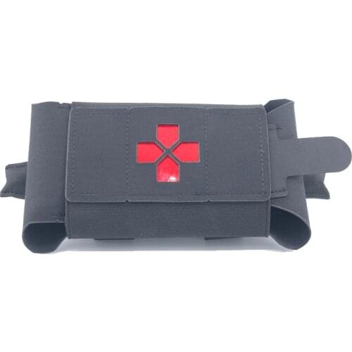 Military First Aid Kits Bag Tactical Army Multicam Molle Medical Bag Outdoor Portable BK Pouch Emergency Package Accessory