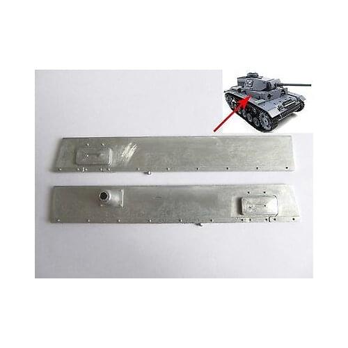 Mato 1/16 RC German Panzer III RC Tank Left & Right Metal Plates MT087 TH00779-SMT4