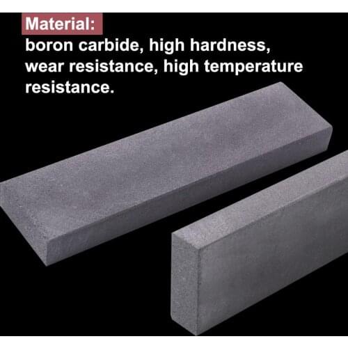 Atoplee 2Pcs 800# Grit Boron Carbide Sharpener Knife Sharpening Polishing Stone Whetstone Grinding Sand Tool 100*25*10mm