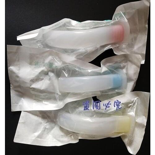 Medical Oral Air Way Color Coded Guedel Airway Tube for CPR First Aid Patients respiratory tract airway tube 9pcs/lot