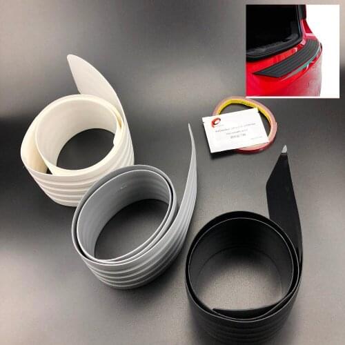 Car Rear Bumper Protector sticker Case For Mitsubishi ASX Outlander Lancer Colt Evolution Pajero Eclipse Grandis FORTIS Zinger