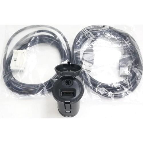 Biurlink Car Radio USB AUX Interface Cable Music Adapter For Peugeot Citroen Car RD43 RD45