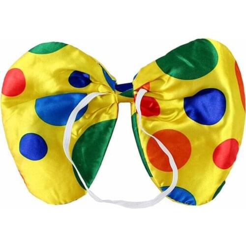 Children Adults Clown Big Bow Tie Dance Performance Show Bowknot Ties Masquerade Props Party Favor Christmas Halloween