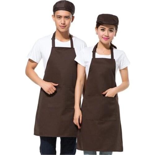 Printed Apron Cafe Restaurant cake food drink store waitress apron Custom printed LOGO advertising restaurant waiter apron