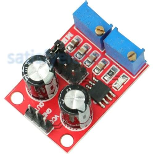 NE555 Signal Generator Pulse Frequency Duty Cycle Adjustable Module Square/Rectangular Wave Stepping Motor Driver