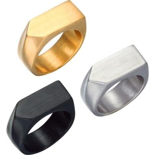 Hot Sell Custom Name Logo Arrow Rings For Couples Women Stainless Steel Customize Personality Jewelry Geometry Rings New 2021