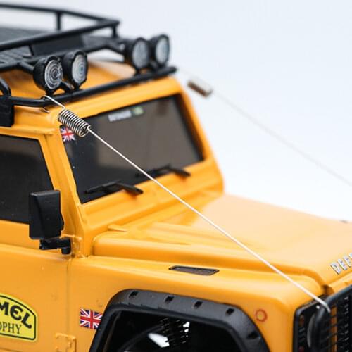 4pcs Orlandoo Hunter metal Branch Line spring for Wrangler Defender RC model car decor Pieces