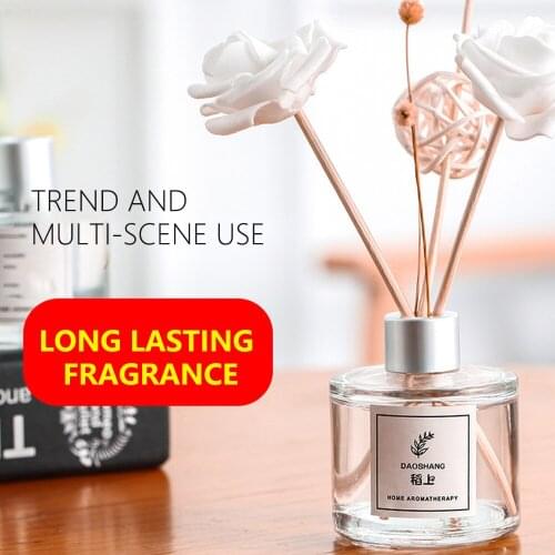 50ml Fire-free Aromatherapy Essential Oil Set Simple Business Style Room Rattan Volatile Perfume Air Freshener Home Decoration