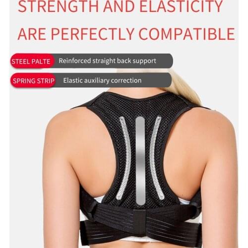 Invisible Back Posture Corrector Back Band Brace Extended Support Belt Adjustable Back Spine Lumbar Posture Correction For Women