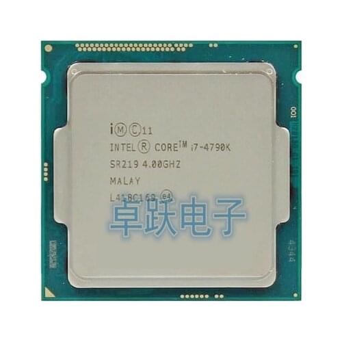 Original lntel Processor i7 4790K Quad Core 4.0GHz LGA 1150 TDP 88W 8MB (working 100% Free Shipping)