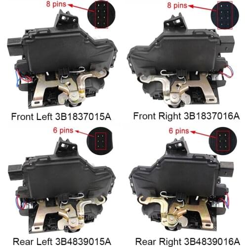Door Lock Latch Actuators For Skoda Octavia For Seat Arosa Hatchback Leon Hatchback Toledo II Saloon VW Passat B5 Golf MK4 Bora