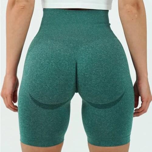 Womens High Waist Seamless Yoga Short Push Up Hip Gym Shorts Breathable Fitness Leggings Stretch Female Sports Shorts 2020 New